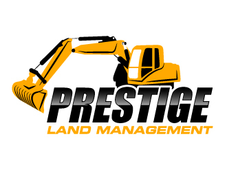 Prestige Land Management  logo design by Kirito