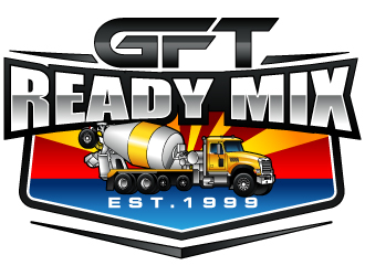 GFT READY MIX  logo design by Suvendu