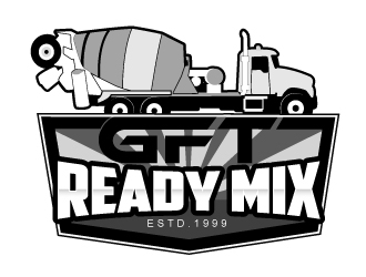 GFT READY MIX  logo design by Suvendu