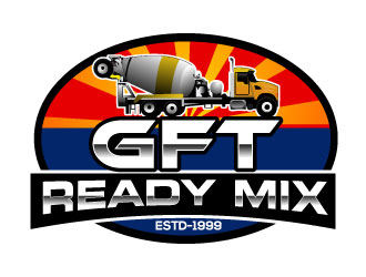 GFT READY MIX  logo design by Suvendu