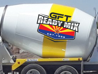 GFT READY MIX  logo design by GemahRipah