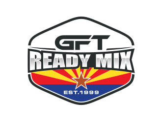 GFT READY MIX  logo design by lintinganarto