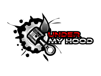 Under My Hood logo design by savana