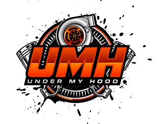 Under My Hood logo design by scriotx