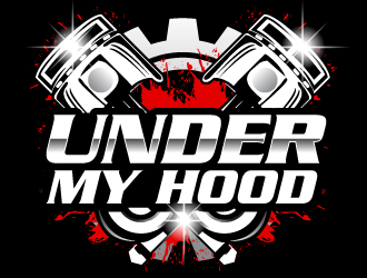 Under My Hood logo design by Suvendu