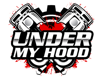 Under My Hood logo design by Suvendu