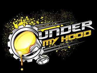 Under My Hood logo design by Suvendu