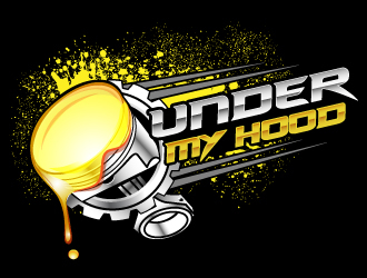 Under My Hood logo design by Suvendu