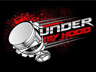 Under My Hood logo design by Suvendu