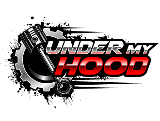 Under My Hood logo design by Suvendu