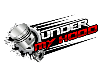 Under My Hood logo design by Suvendu