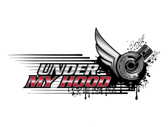 Under My Hood logo design by nona