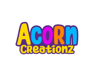 Acorn Creationz logo design by ElonStark