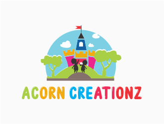 Acorn Creationz logo design by Shina