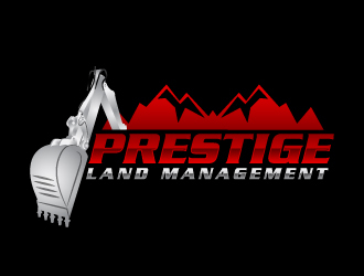 Prestige Land Management  logo design by KDesigns