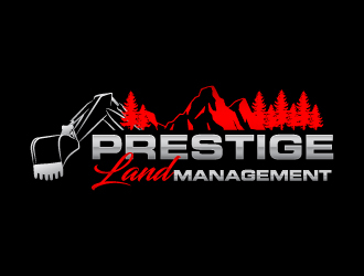 Prestige Land Management  logo design by Kirito