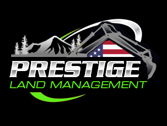 Prestige Land Management  logo design by kunejo