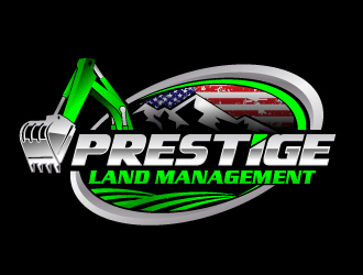 Prestige Land Management  logo design by jaize