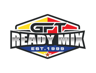 GFT READY MIX  logo design by iamjason