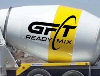 GFT READY MIX  logo design by keylogo