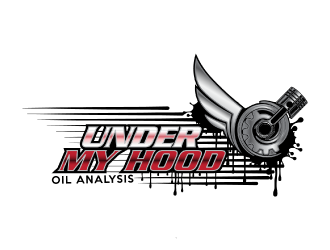 Under My Hood logo design by nona