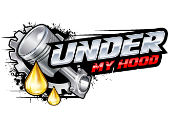 Under My Hood logo design by uttam