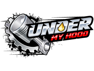 Under My Hood logo design by uttam