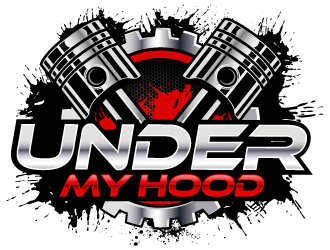 Under My Hood logo design by LucidSketch