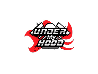 Under My Hood logo design by estrezen