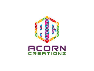 Acorn Creationz logo design by BlessedArt