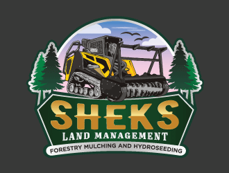 Sheks Land Management logo design by Htz_Creative