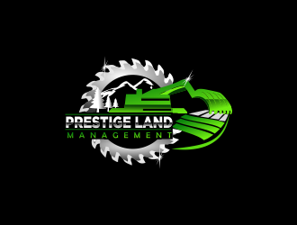 Prestige Land Management  logo design by Msinur