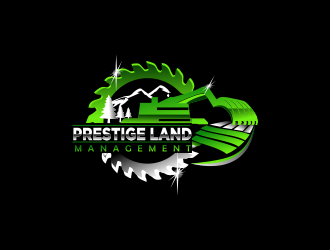 Prestige Land Management  logo design by Msinur