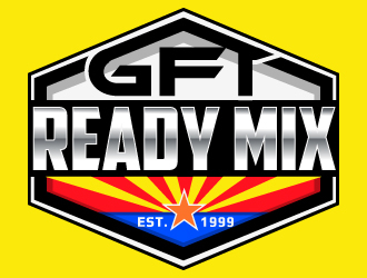 GFT READY MIX  logo design by LucidSketch