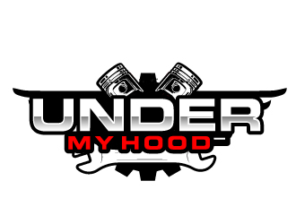 Under My Hood logo design by ElonStark