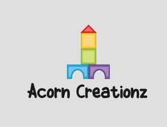 Acorn Creationz logo design by senja03