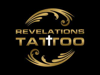 Revelations Tattoo logo design by azizah