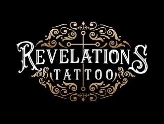 Revelations Tattoo logo design by keylogo