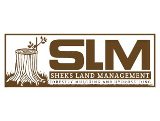 Sheks Land Management logo design by LucidSketch