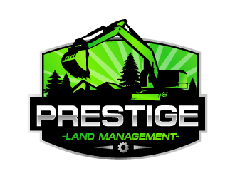 Prestige Land Management  logo design by Putraja