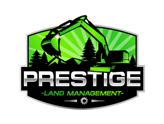 Prestige Land Management  logo design by Putraja