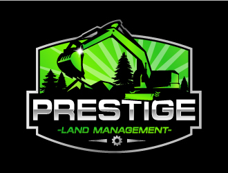 Prestige Land Management  logo design by Putraja