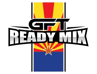 GFT READY MIX  logo design by rizuki