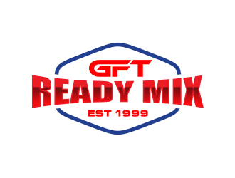 GFT READY MIX  logo design by lintinganarto