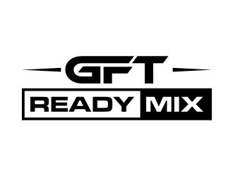 GFT READY MIX  logo design by puthreeone