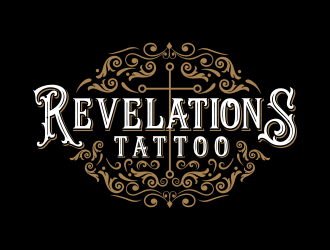 Revelations Tattoo logo design by keylogo