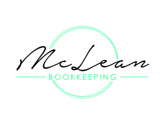 McLean Bookkeeping  - OR - McLean Bookkeeping & Consulting logo design by puthreeone