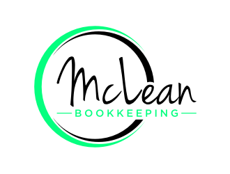 McLean Bookkeeping  - OR - McLean Bookkeeping & Consulting logo design by puthreeone