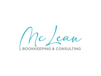 McLean Bookkeeping  - OR - McLean Bookkeeping & Consulting logo design by GemahRipah