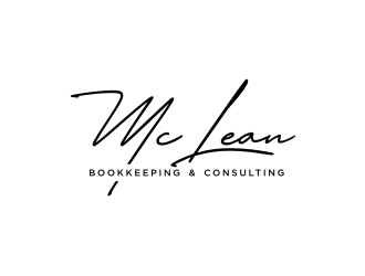 McLean Bookkeeping  - OR - McLean Bookkeeping & Consulting logo design by GemahRipah